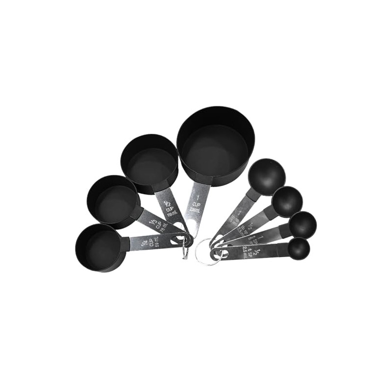 Armo® 8 Pcs Measuring Cups and Spoons Set Stackable Stainless