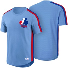 Montreal Expos Cooperstown Curveball 2.0 Birdseye Mesh T-Shirt - Large