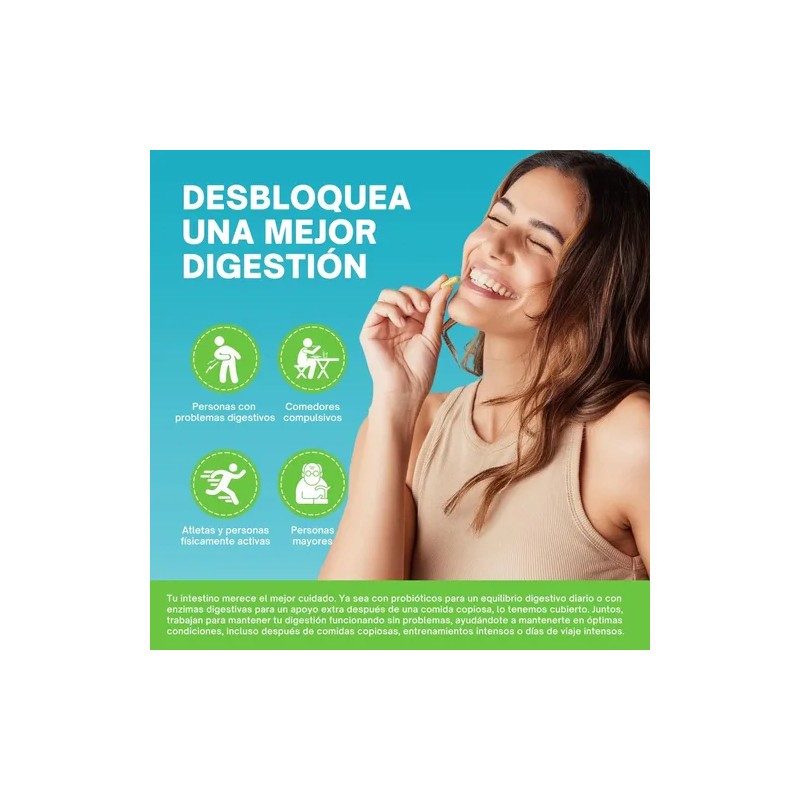 Windboss Combo Digestivo Probiotics + Enzimas | Intestinal A