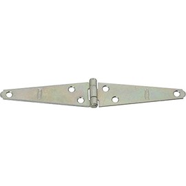 National Hardware N127-514 V280 Light Strap Hinges in Zinc plated, 2 pack,4 Inch
