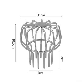 Metal Gutter Protection, Stainless Steel, Expandable Filter Screen, Leaf Screen to Stop Moss, Mud, Mud, Balls, Downpipe Protection, Downpipe Filter, Grid, Rain Gutter Protection, Gutter Screen