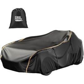 KEMIMOTO Full Cover Compatible with Polaris Slingshot S SL SLR R 2015-2023 2024 Waterproof Windproof All Weather Protection Outdoor Covers with Reflective Strips for Slingshot Motorcycle Accessories