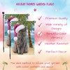 Doggie of the Day Beach Selkirk Rex Cat Garden Flags