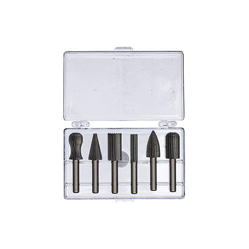 6-piece Taper Milling Set, HSS