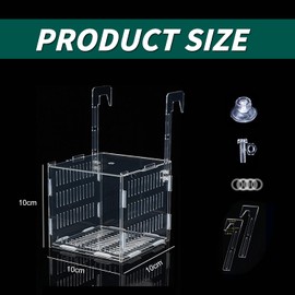 Aquarium Plant Holder, Aquarium Suction Cups, Water Plant Pot, Aquarium, Aquarium Accessories for Water Plants, Plant Hanger, Aquarium Decoration, Pack of 2