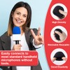 UEAVOID Pack of 6 Microphone Windscreen Microphone Cover Universal Foam