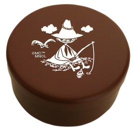 MOOMIN Maruei Nissan Fabori Mini Container, Coffee Canister, Snack Holder, Portable, Outdoor, Compact, Lightweight (Snufkin/MTBR)