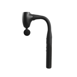 HELPHIER Massage Gun with Extended Handle, Upgraded U-Shaped Back Massager, Reaches Hard-to-Access Muscles, 4 Massage Heads & 4 Speed Levels, Body Massager for Back, Neck, Shoulder, Leg, Black