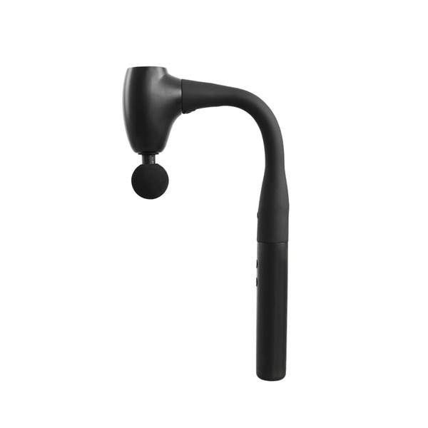 HELPHIER Massage Gun with Extended Handle, Upgraded U-Shaped Back Massager,