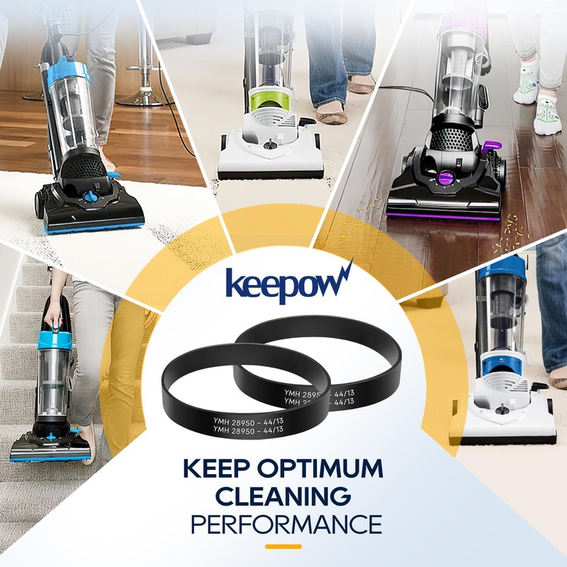 KEEPOW Replacement Belts for Bissell PowerSwift/Aeroswift/Powertrak Upright Vacuum Compatible with