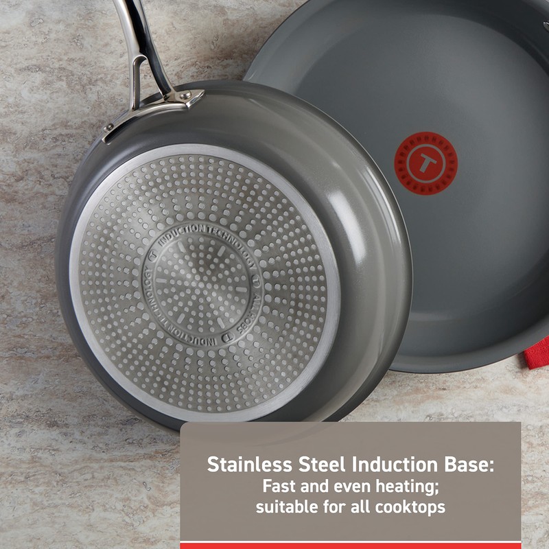 T-fal Ceramic Excellence Reserve Ceramic Nonstick Fry Pan 12 Inch