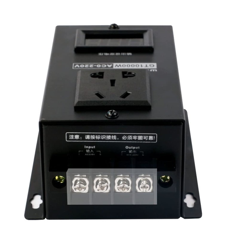 Somesino Single-Phase Voltage Regulator 110-220V PWM AC Controller Switch 40A
