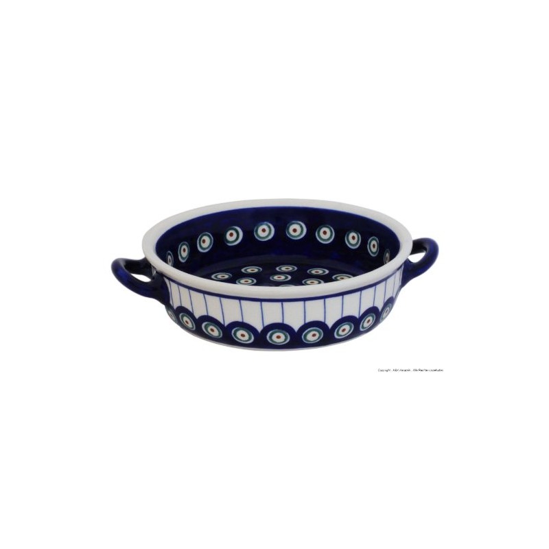 Original Bunzlauer Ceramic Casserole B=18.8 cm=0.25 V Litre Indoor Decor