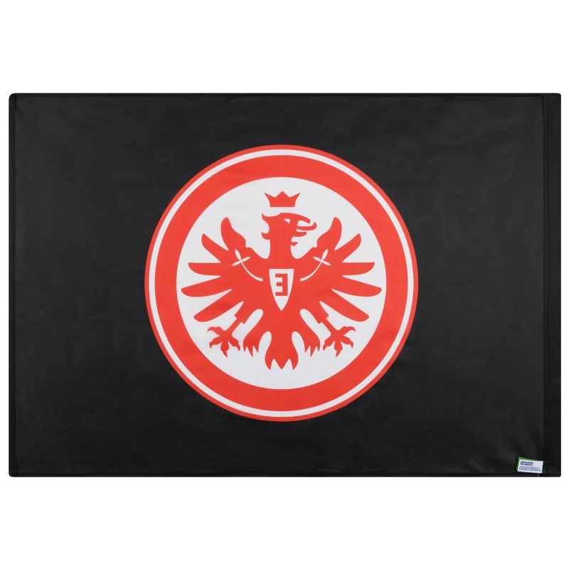 Eintracht Frankfurt Flag Black 60 x 90 cm Landscape Format