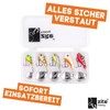 Zite Fishing Jig Spinner Set Fish Shape | 5 Pieces