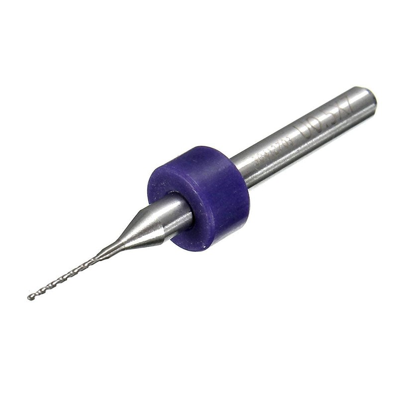 PCB Pressure Board Tip Spiral Flute Carbide Drill Bits 0.1
