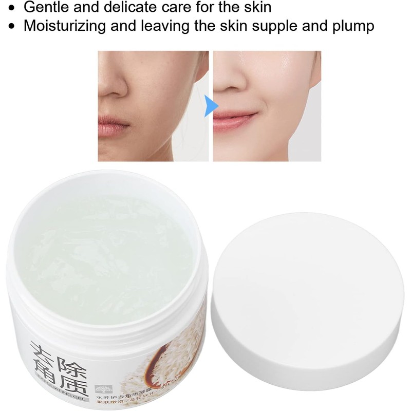 Gel Exfoliante de Arroz para Limpieza Profunda y Hidratación, 4.9,