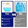 MAQUITA 20 Pcs 1.3 Gallon Foldable Water Emergency Container Bag