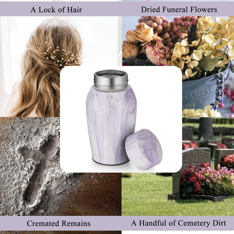Urns for Human Ashes, Mini Urn for Ash Male Female,