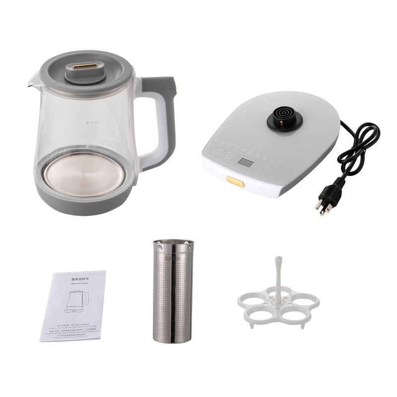 Electric Tea Kettle, Tea Water Boiler, Electric Glass Kettle with