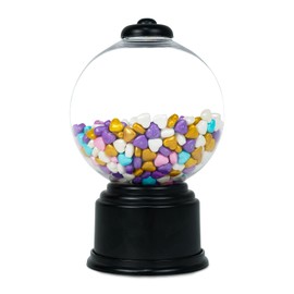 YOBRO Mini Sweet Treat Vending Machine, Adorable Desktop Candy Dispenser - The Perfect Creative Gift for Kids' Chocolate and Snack Stash Black