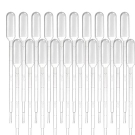 Voarge 100 plastic pipette disposable pipettes 1 ml multifunctional dropper plastic pipettes for liquid transfer