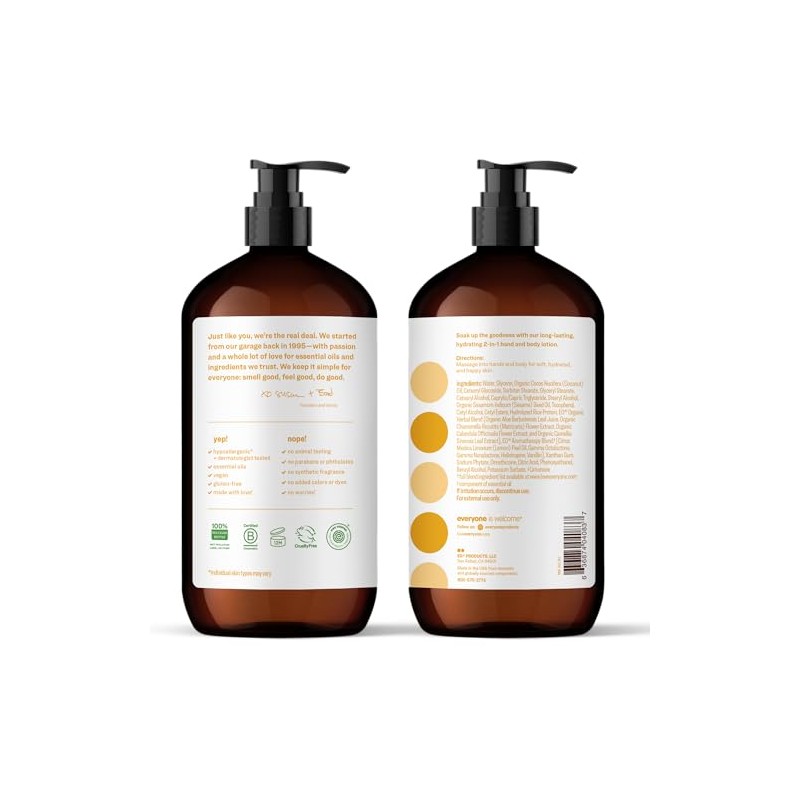 Everyone Lotion, Coconut and Lemon, 32 Ounce, 2 Count