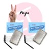 2 Pz Cera Cejas Jabon Fijador Traslucido Eyebrow Organica
