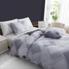 Grace Double Duvet Set - Brushed Microfiber Duvet Cover Double
