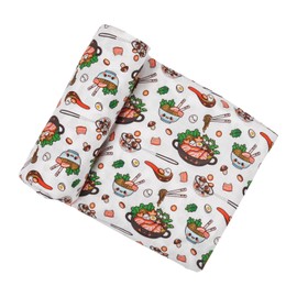 BlessEver Muslin Swaddle Blanket for Unisex, Soft Breathable and Skin-Friendly Baby Swaddles for Boys & Girls, Newborn Receiving Blanket, Hot Pot Blankets Babies, Large 42 x 47 inches