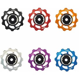 Hope 11 Tooth Jockey Wheels Pair - Red, 11T