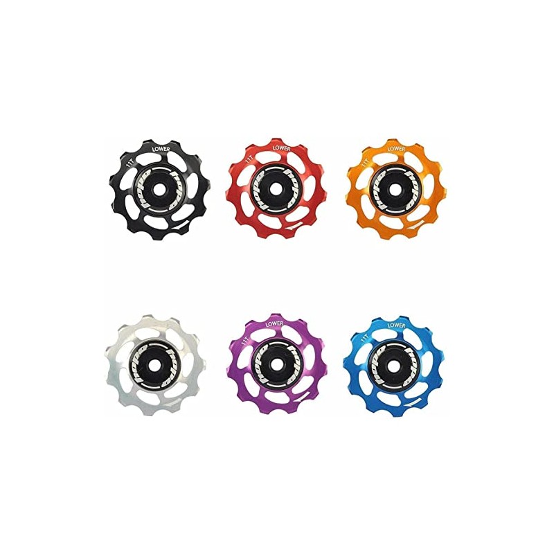 Hope 11 Tooth Jockey Wheels Pair - Red, 11T