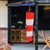Yardwe Windsock 60cm Airport Windsock Rip-stop Wind Direction Measurement Sock