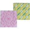 Imabari Towel Handkerchief Flower Iroha Flower 9.8 x 9.8 inches