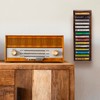 FARM IN Cassette Tape Storage, Farmhouse Style Cassette Rack Tower,