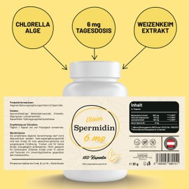 idine, 6 mg in 1 capsule, 150 capsules (for 150 days), high dose, vegan, gluten-free, GMO free, laboratory-tested quality from Austria
