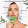 OUDQFCJ Gua Sha-Massage-Kits Natürlicher Jade Massager Guasha aus Jade Stein