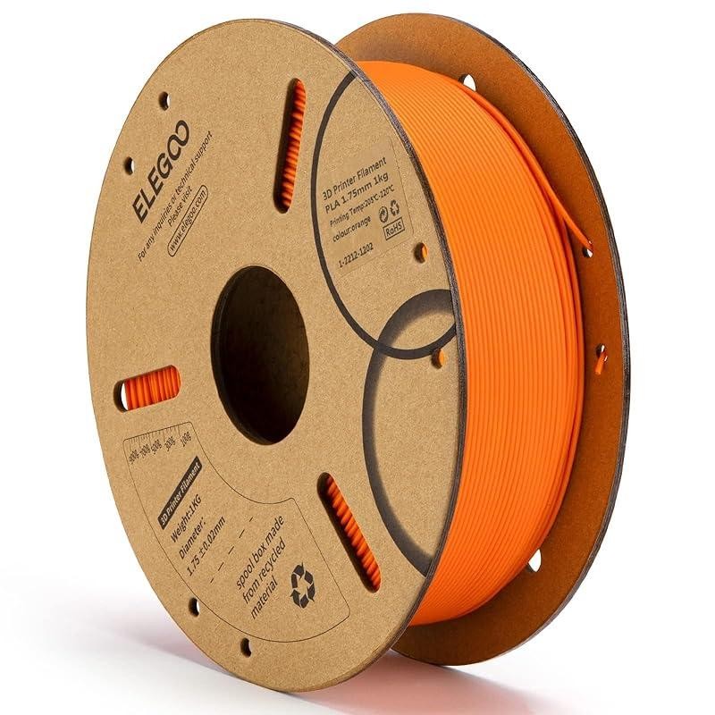 ELEGOO PLA Filament 1.75mm Brown 1KG, 3D Printer Filament Dimensional