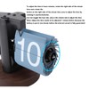 Flip Desk Clock Retro Single Sided Battery Powered Retro Vintage