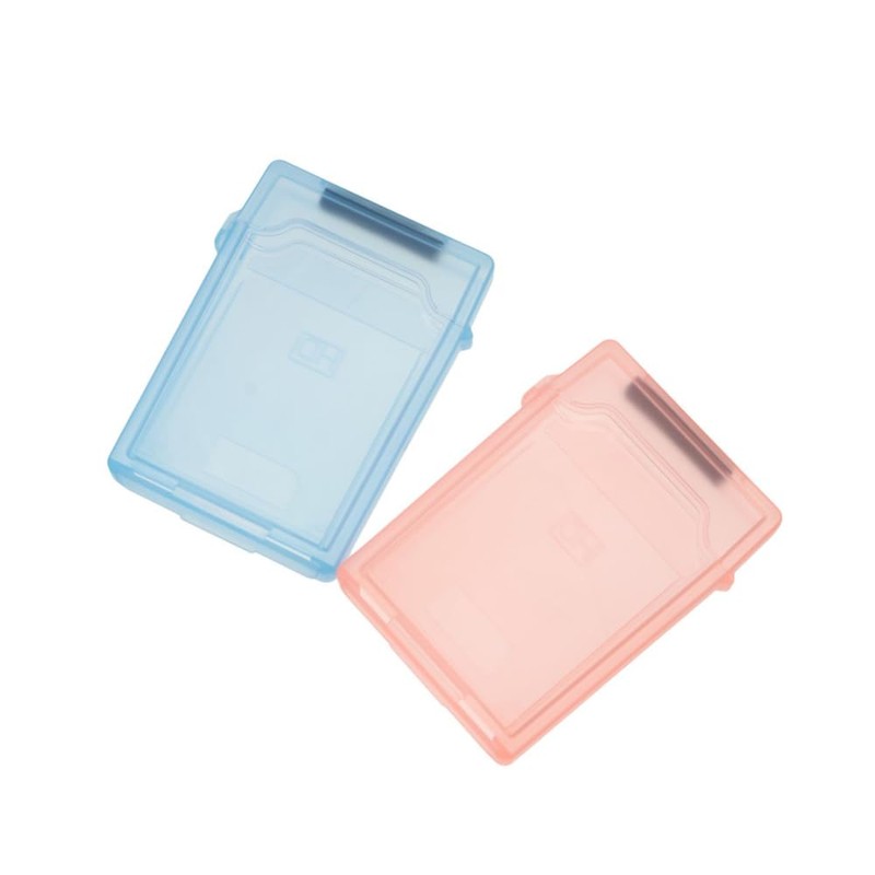 5Pcs 2.5 inch Plastic HDD Case, Hard Disk Drive Transparent
