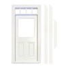 MyTinyWorld Doll's House Decorative White Painted Door with Glaze Pane