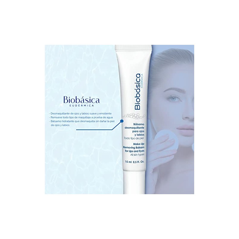 Bálsamo desmaquillante para ojos y labios | limpiador | protector