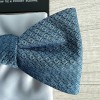 Alfani Men's Stirling Geo-Pattern Bow Tie & Solid Pocket Square