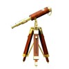Brass Telescopes Sailor, Pirate Collection Nautical Leather Bounded Telescope with