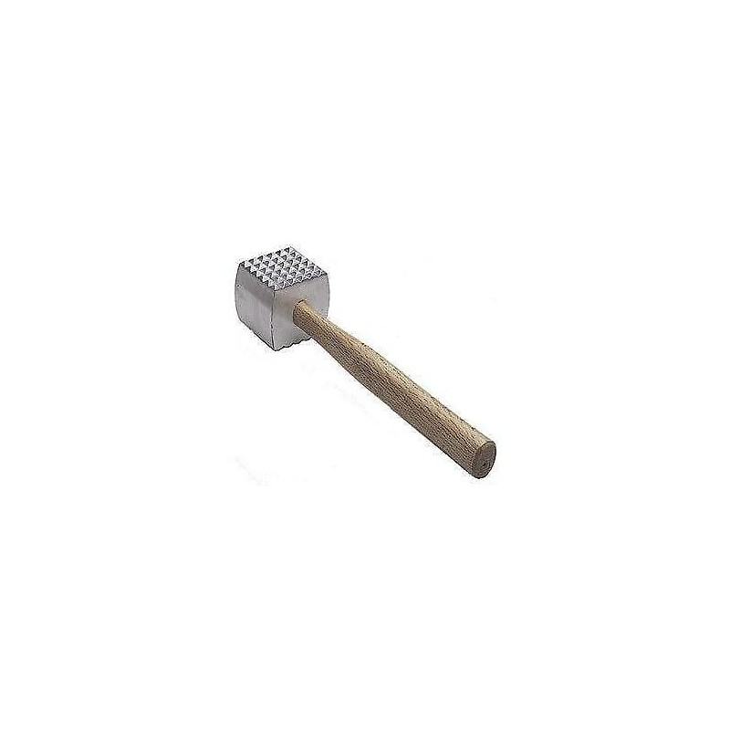 Great Credentials© Extra Large Heavy-Duty Meat Tenderizer Mallet, Meat Tenderizer