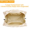 Large Makeup Bag Zipper Pouch Travel Cosmetic Organizer for Women