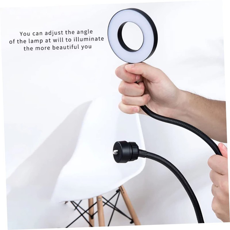 Operitacx Supplementary Lamp Fill Lamp Clip Ring Light for Phone