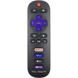 OEM Part - Remote Control Compatible with TCL Roku TV Models 40FS4610R
