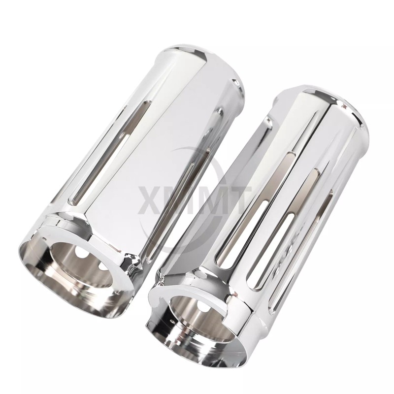 Unbranded 2" Extend Fork Cans Boots Cover For Harley Touring