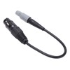 Aviation Headset Adapter 6pin LEMO to 5pin XLR High Density